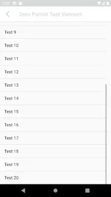 Dmv Permit Test Vermont android App screenshot 4